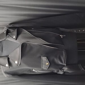 Haute Fox Women's Black Moto Jacket